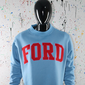 Finer Threads Custom Made 100% Cotton Winter <b>Mock</b> <b>Neck</b> Sweatshirt Customized Color High Street Vintage Style Quick Dry - Product Image 1