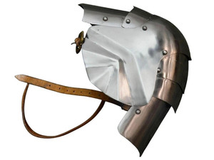 Armaduras de Acero Tradicionales Góticas para Brazos, Disfraz de Caballero Medieval Cruzado, Coleccionable - Marco Enterprises Pulido - Product Image 2