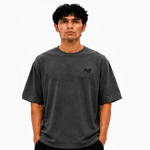 OEM Custom Men's Oversized Cotton T-<b>Shirt</b> With <b>Geometric</b> Pattern O-Neck Short Sleeve Casual Streetwear Breathable Jersey - Product Image 1
