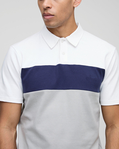 Polo en coton pour homme avec logo personnalisé, style décontracté streetwear, fabricant et fournisseur OEM - Product Image 3