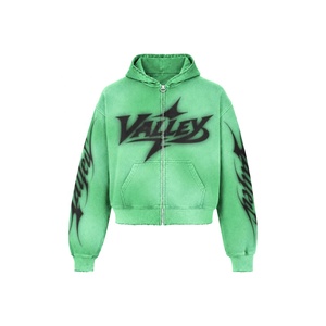 Sudadera con Capucha Boxy de 350 GSM, Bordada, con Mangas Largas, Bolsillo Frontal, 100% Algodón Felpa, Transpirable, Estilo Invernal para Hombre - Product Image 6