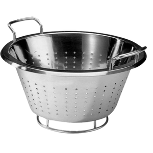 Stainless Steel Colander-Multi-Function Cooking <b>Tool</b> for Steaming Vegetables Draining <b>Pasta</b> Fine Mesh Design Dishwasher Safe - Product Image 4