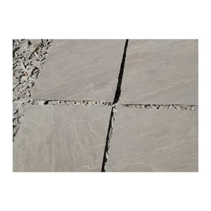 Dalles et carreaux en pierre de grès verte Raj avec dimensions personnalisées pour la décoration des sols, des murs et les projets architecturaux - Product Image 4