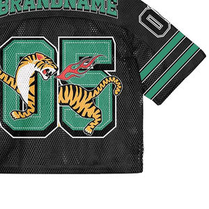 Maillots de football américain et de soccer français en mesh, personnalisables par sublimation pour hommes, collection 2026, vente en gros OEM - Product Image 4