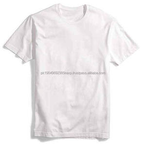 T-shirts pour hommes en coton de qualité supérieure, unis, couleur unie, manches courtes, style streetwear, col rond surdimensionné, chemises pour hommes - Product Image 5