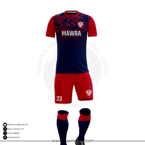 Mawra Premium Custom Soccer Uniforms Unisex Lightweight Sublimation Print Team Jersey Athletic Training Match <b>Kits</b> Wholesale OEM - Product Image 1