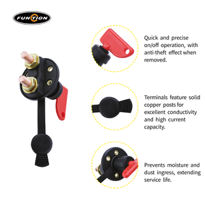 สวิตช์แยกแบตเตอรี่สำหรับเรือพร้อมการติดตั้งที่ปลอดภัยด้วยเกลียว2025 - Product Image 3