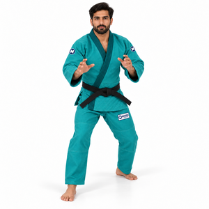 Oferta Especial: Uniforme de Judo MANGOES FASHION IJF, Conjunto de Kimono, Chaqueta y Pantalones de Sarga de Algodón Pesado de 480g, Cinturón Opcional, para Venta al Por Mayor y Personalización - Product Image 2