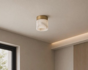Contemporary Marble Ceiling Light Round Modern Interior Decor Indoor Living Room Fixture - Product Image 6