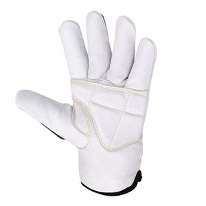 Guantes de Seguridad de Alta Calidad para Trabajo Industrial, Guantes de Seguridad de Cuero Resistentes a Impactos TPR, Guantes de Trabajo Pesado - Product Image 3