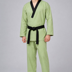 Uniforme de Taekwondo Personnalisé pour Adultes, Léger, Durable, en Polyester/Coton, Équipement d'Entraînement d'Arts Martiaux, Confortable et Respirant - Product Image 3