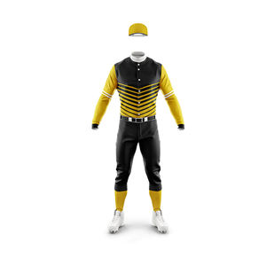 Uniforme de Béisbol de Primera Calidad, Diseño Moderno, Nuevo Estilo, Uniforme de Béisbol de Color Sólido de Primera Calidad para Venta en Línea - Product Image 4