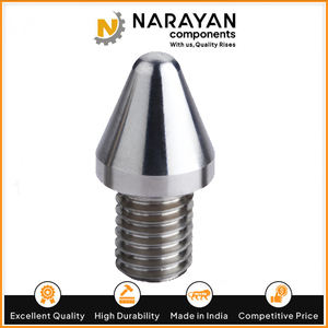 Pointe de fixation robuste en zinc, norme DIN, pour applications de fixation industrielle et de fixation solide au sol - Product Image 6