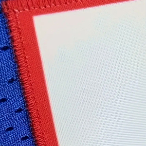 Tissu en maille respirant pour uniforme d'équipe, prix de gros, confortable, service OEM ODM, fabricant, impression personnalisée, évacuation de l'humidité - Product Image 3