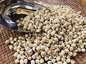 สำหรับชาดื่มหลังจากผสมกับน้ำแล้วมีสารอาหารสูงมากเมล็ดบัวแห้งทั้งตัวเมล็ดบัวดิบเกรดดีที่สุด - Product Image 5