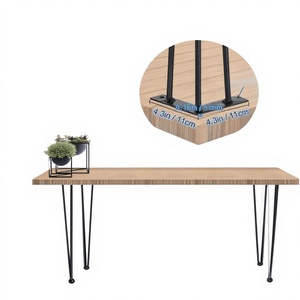Vietnam Hairpin <b>Table</b> <b>Legs</b> 30" 4Pcs Desk <b>Legs</b> 880lbs Load Capacity OEM Heavy Duty Furniture <b>Legs</b> DIY Dinning Desk EDPTBL019 - Product Image 1