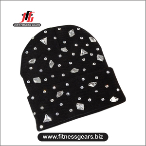 Wholesale Custom Logo Unisex Winter Knitted <b>Beanie</b> Hat Plus Sizes Embroidery Solid Designer Breathable <b>Waterproof</b> Y2K 100% - Product Image 1