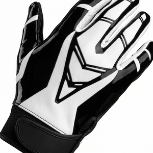 Guantes de Fútbol Americano Antideslizantes con Diseño Personalizado, Guantes Deportivos Personalizados para Hombre, Guantes de Fútbol Americano - Product Image 4