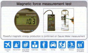 ขวดน้ำแม่เหล็กไอออนสีเงินฆ่าเชื้อไอออนไนซ์ใช้ตั้งแคมป์เดินป่าตั้งแคมป์ - Product Image 4