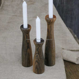 <b>Decorative</b> Wooden Tea Light Holder with Carved Floral Pattern Perfect for Rustic Home Interiors and <b>Table</b> <b>Decoration</b> - Product Image 6