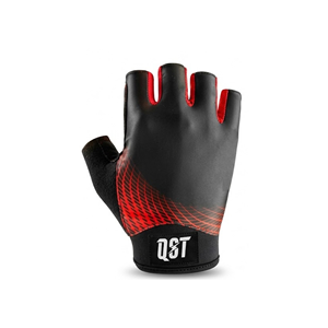Gants de cyclisme demi-doigts respirants avec paume rembourrée et grip, personnalisables avec logo, OEM ODM, directement de l'usine - Product Image 3