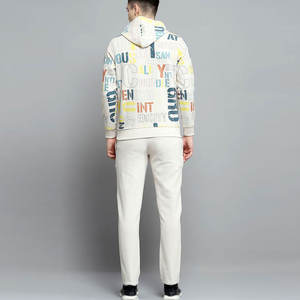 ชุดวอร์มกีฬาผู้ชาย เสื้อฮู้ดดี้และกางเกงจ็อกเกอร์ แห้งเร็ว น้ำหนักเบา เหมาะสำหรับวิ่งและออกกำลังกาย - Product Image 4