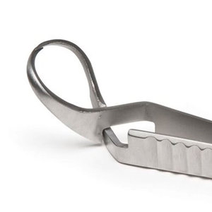 Pince à serviettes Jones en acier inoxydable, modèle Crossaction, 9 cm de long, avec poignée courbée, pour la vente en gros - Apto Enterprises - Product Image 5