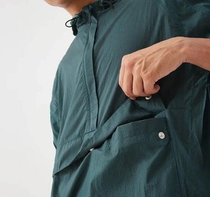 Survêtement d'hiver uni léger à capuche avec cordon de serrage coupe-vent pour hommes – Vente en gros - Product Image 4