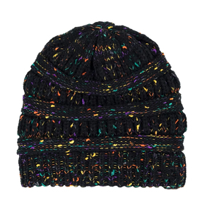 Knit Beanie Hat Ribbed <b>Winter</b> <b>Cap</b> Unisex Soft Warm Stretch Plain Skull <b>Cap</b> Custom Logo OEM Supplier - Product Image 1