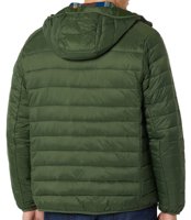 Veste d'hiver décontractée pour homme avec logo personnalisé, poches et service OEM, veste matelassée pour homme en vente en ligne