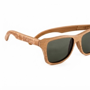 Vintage Square Wooden <b>Glasses</b> Frames Unisex Handcrafted Natural Wood Optical Eyeglasses Custom Logo Eco-Friendly <b>Clear</b> <b>Lens</b> - Product Image 4