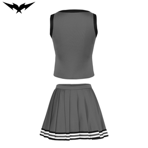 Uniforme de Porristas Estampado Premium con Tela Elástica Transpirable, Diseño Libre y Uniformes de Porristas Personalizados a la Moda - Product Image 2