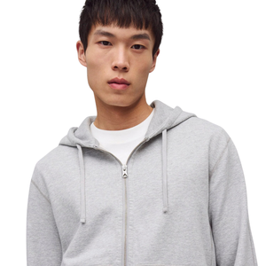 Sudadera con Capucha y Cremallera Premium para Hombre, Mezcla de Algodón, Informal, con Cremallera Completa, Ropa Personalizada, Directo de Fábrica, OEM, ODM - Product Image 3