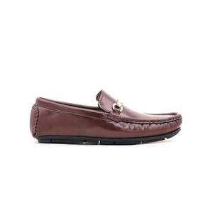 Mocasín formal marrón para niños - Product Image 2