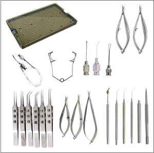 Juego de Instrumentos Quirúrgicos Oftálmicos para Cataratas con Certificación CE ISO, Equipo Médico Quirúrgico Reutilizable - Product Image 4