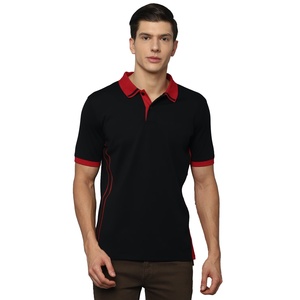 High-quality Men's Casual Jacquard Polo Shirt Short-sleeved Business Polo T-shirt with Collar <b>Top</b> Button-front Golf Polo Shirt - Product Image 1
