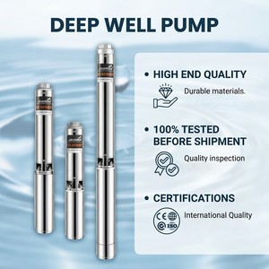 ST-SERIES Stainless Steel Multistage Deep Well <b>Pump</b> Three-Phase <b>Electric</b> High Pressure Industrial <b>Water</b> Treatment <b>Pump</b> - Product Image 1