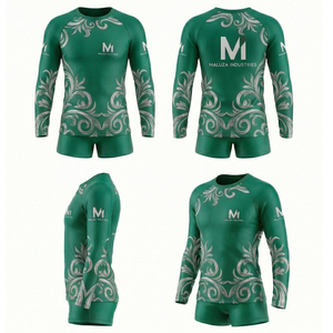 ชุดเชียร์ลีดเดอร์แบบซับลิเมชั่นสั่งทำพิเศษ เสื้อแขนยาว กางเกงขาสั้น ชุดทีม รุ่นมืออาชีพ - Product Image 6