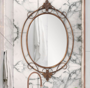 Fabricant fiable de miroirs muraux décoratifs en fer, design de style luxueux pour la maison, le salon, la chambre à coucher, décoration murale intérieure - Product Image 3