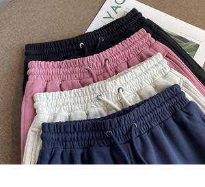 Pantalones Cortos de Moda Urbana para Mujer, Corte Holgado, Cintura Elástica, Pantalones Cortos Casuales de Verano, Fabricante Mayorista - Product Image 3