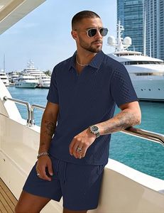 Conjunto de Ropa Casual para Hombre Directo de Fábrica, Ecológico, Transpirable, 100% Poliéster, Camiseta y Pantalones Cortos de Estilo Urbano, Proveedor Mayorista - Product Image 2