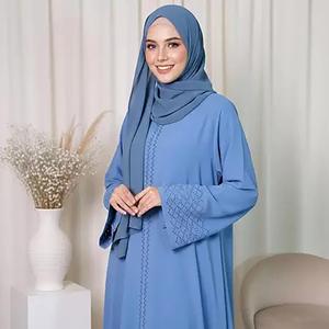 Custom Niqab Face Veil Winter Autumn Various Colors Styles Modest Fashion Islamic Design Breathable Lightweight Polyester - Product Image 3