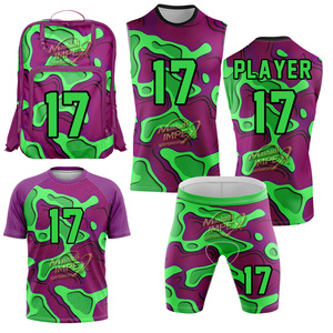Kit de football complet 7v7 – Tenue personnalisée par sublimation et accessoires d'équipe assortis - Product Image 1