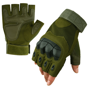 Guantes Tácticos Unisex de Verano, Medios Dedos, Cierre de Velcro, Antideslizantes, Transpirables, Duraderos, Impermeables, Resistentes al Fuego, Deportivos - Product Image 4