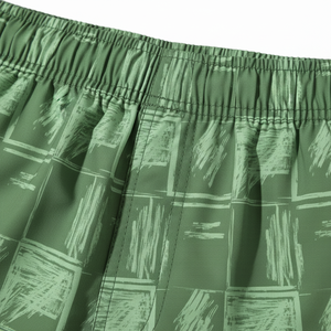 Pantalones Cortos de Ciclismo para Hombre, Cintura Media, Elásticos, para Yoga y Fitness, Compresión, Tela Oxford de Lino/Algodón, Transpirables, Estilo Urbano, Personalizados - Product Image 4