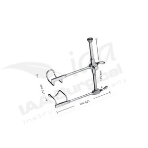INSTRUMENTS CHIRURGICAUX IAA IAA-R-52 Écarteur chirurgical orthopédique en acier inoxydable manuel certifié CE Kit chirurgical de classe I - Product Image 5