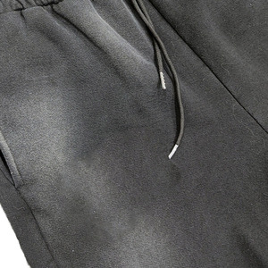 <b>Wholesale</b> Men's Vintage Style <b>Flare</b> Track Pants 3D Embroidery Sun Fade Men <b>Sweatpants</b> Distress Hem Polyester/Cotton Outdoor Wear - Product Image 6