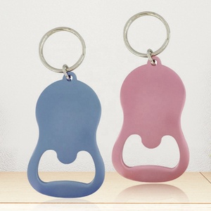 Porte-clés ouvre-bouteille en métal avec logo personnalisé - Product Image 4