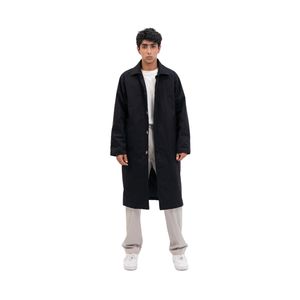 Manteau long pour homme en coton de haute qualité, style décontracté, en toile, rembourré de duvet, écologique, style safari, trench-coat pour homme - Product Image 3