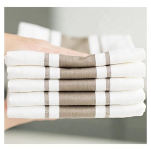 Stunning White Extravagant 100% Cotton Honeycomb Super Soft <b>Absorbent</b> Thick Eco-Friendly Customizable Kitchen Dishwashing - Product Image 1